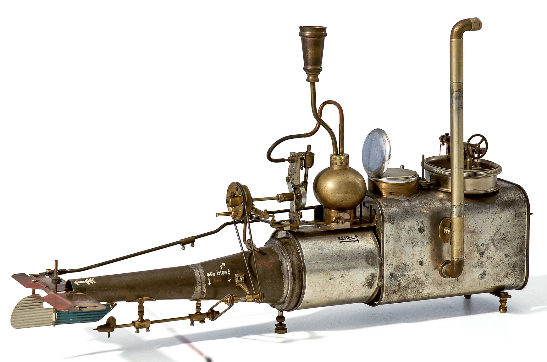 Flug-, Schwimm- und Fahrzeugerei, die fantastischen Maschinen von Albi Brun