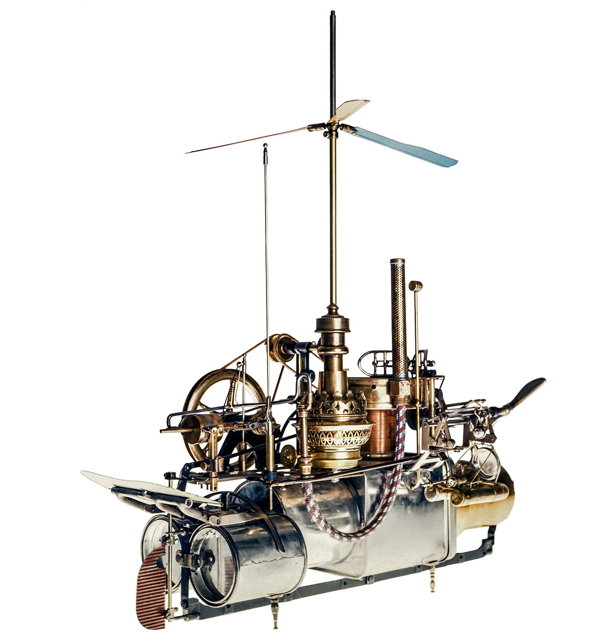 Flug-, Schwimm- und Fahrzeugerei, die fantastischen Maschinen von Albi Brun