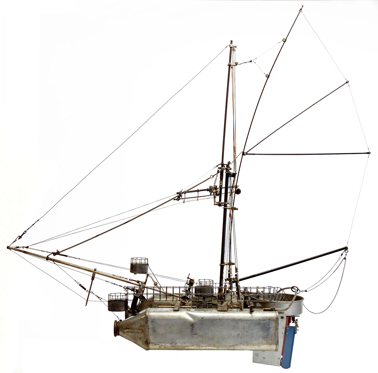 Flug-, Schwimm- und Fahrzeugerei, die fantastischen Maschinen von Albi Brun